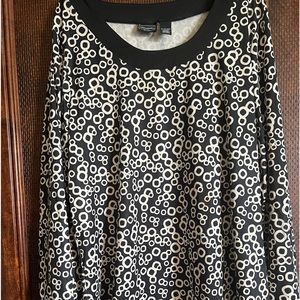 Bobbie Brooks black and white midi